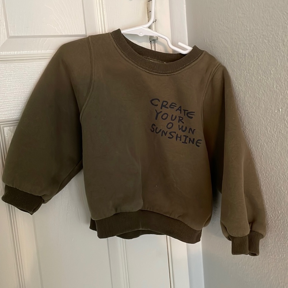 Create your own sunshine toddler pullover sweater